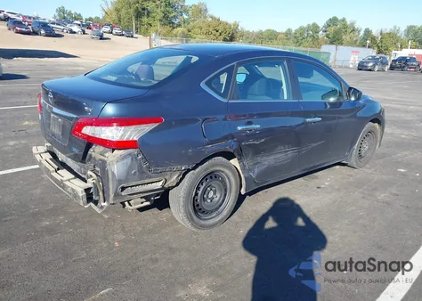 2014 Nissan Sentra Fe+ S/Fe+ Sv/S/Sl/Sr/Sv из США, поврежденный, VIN 1N4AB7AP8EN853586